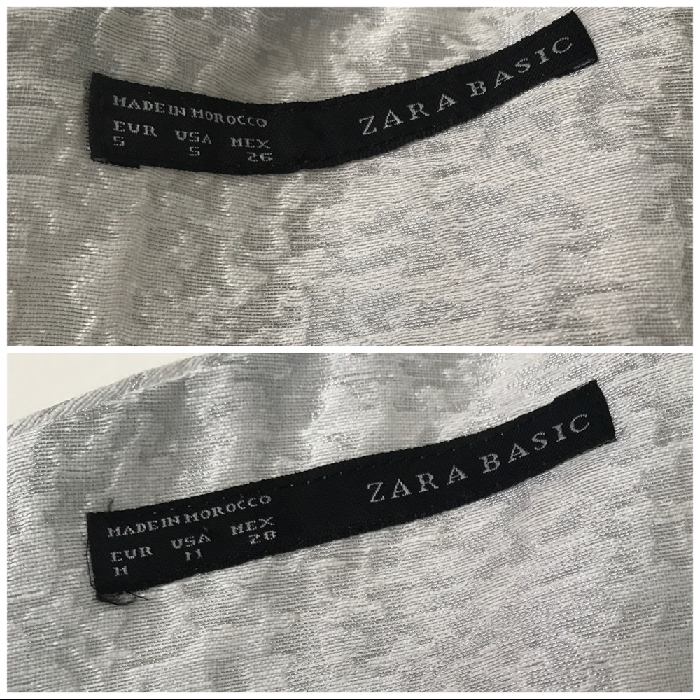 Zara Tulip Silvery Dress - Picture 7 of 8